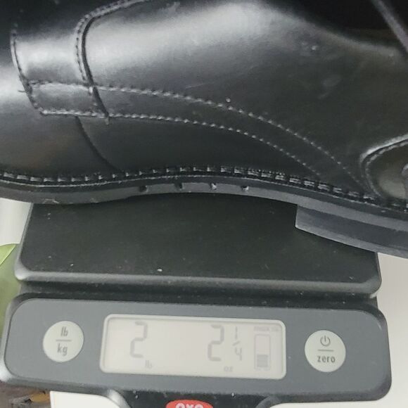 Clarks Unstructured Mens Lace black leather oxfords Dress Shoes Size 13